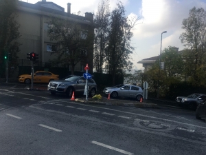 Ünlü İş Adamı Sacit Naşit Batllo’nun Ölümden Döndüğü Kaza Kamerada