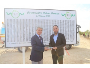 Niğde Belediyesi 2 Bin 350 Öğretmen İçin Fidan Dikti