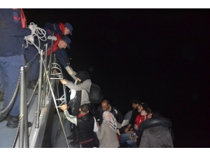 Kuşadası’nda 46 Düzensiz Göçmen Yakalandı