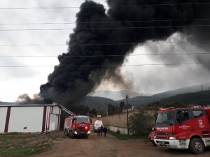 İzmir’de Büyük Yangın: Onlarca Ekip Bölgede
