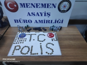 Menemen’de Tarihi Eser Kaçakçılarına Baskın