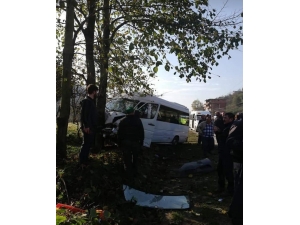 Rize’de Trafik Kazası: 15 Yaralı