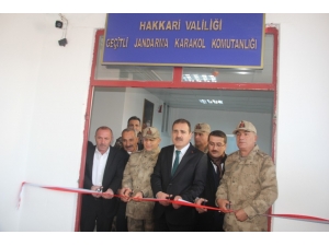 Geçitli Jandarma Karakolu Törenle Hizmete Açıldı