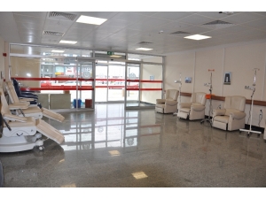 Kemoterapi Ünitesinde Koltuk Kapasitesi Arttırıldı