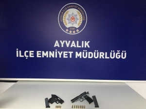 Balıkesir’in Körfez İlçelerinde 6 Silah Ele Geçirdi