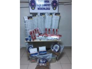Çarşamba’da ‘Kaçak Sigara’ Operasyonu: 1 Gözaltı