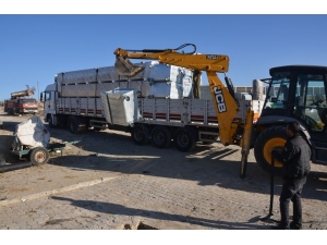 Emet Belediyesi 33 Adet Çöp Konteyneri Aldı