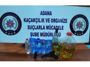 Tekel Bayisinde 6 Litre Kaçak İçki Ele Geçirildi