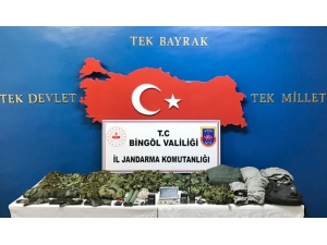 Bingöl’de Terör Operasyonu, Çok Sayıda Malzeme Ele Geçirildi