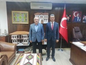 İl Müdürü Yoldaş, Başkan Şahin İle Bir Araya Geldi