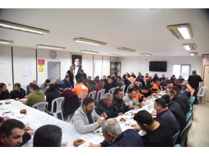 Başkan Yardımcısı Dumansızoğlu Atölye Çalışanlarıyla Bir Araya Geldi