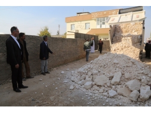 Eyyübiye Kırsalında Yol Yapım Çalışmaları Sürüyor