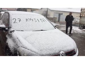 Bingöl’ün İlçelerinde Kar Yağışı Başladı