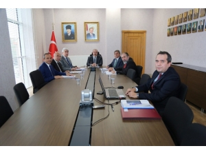 Zafer Organize Sanayi Bölgesi Toplantısı Vali Toraman Başkanlığında Yapıldı