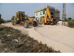 Haliliye’de Yol Çalışmaları Devam Ediyor