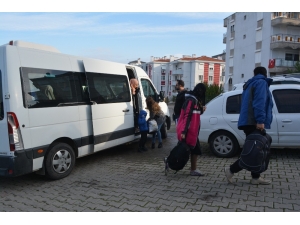 Ayvalık’ta 12 Suriyeli Mülteci Sahil Güvenlik’ten Kaçamadı