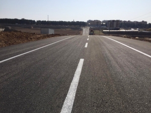 Silvan’da Yeni Hastane Yolu Tamamlandı