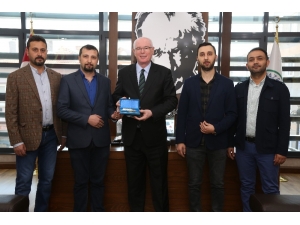 Eskişehir Lületaşı El Sanatları Derneği Kazım Kurt’u Ziyaret Etti