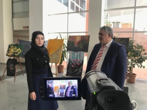Kilis Üniversitesi Suriyeli Sanatçıları Ağırladı