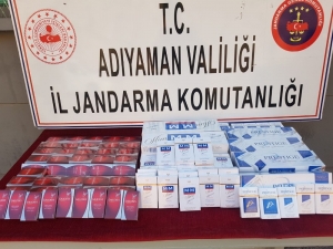 Adıyaman’da Kaçak Sigara Ele Geçirildi