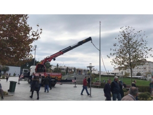 Gebze Kent Meydanı Işıl Işıl Oldu