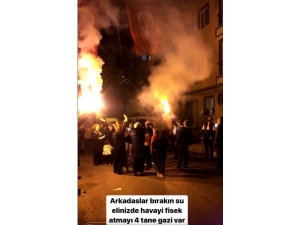 Asker Uğurlamalarında Magandalar Mega Kentin Altını Üstüne Getirdi