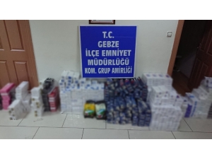 Kocaeli’de Kaçak Çay Ve Sigara Satan İş Yerine Operasyon: 2 Gözaltı