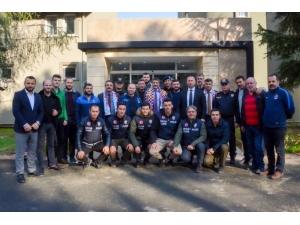 Trabzon Emniyet Müdürü Metin Alper, Galatasaray Maçı Öncesi Trabzonsporlu Taraftarlarla Buluştu