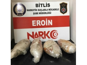 Bitlis’te 2 Kilo 179 Gram Eroin Ele Geçirildi