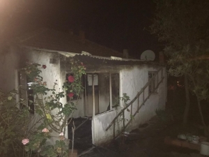 Yaşlı Adam Yangında Can Verdi