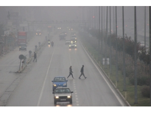 Hatay’da Yoğun Sis Hayatı Olumsuz Etkiledi