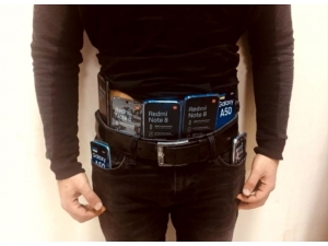 Şanlıurfa’da Gümrük Kaçağı 114 Telefon Ele Geçirildi