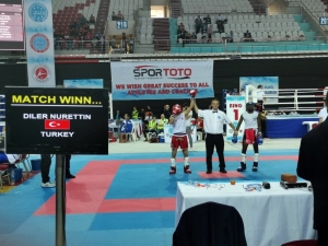 Wako Büyükler Kickboks Dünya Şampiyonası’nda Özel Harekat Polisi Dünya İkincisi Oldu