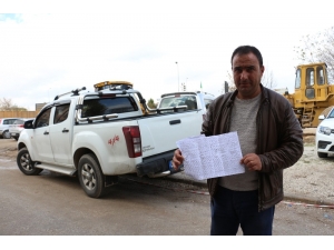 Konya’daki Kamyonete İstanbul’dan Ceza Kesildi