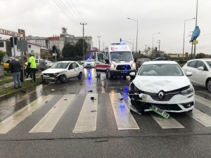 Samsun’da Trafik Kazası: 4 Yaralı
