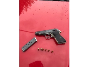 Malatya’da Silah Ve Çalıntı Motosiklet Yakalandı