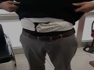 Bel Kuşağında 1 Kilo 336 Gram Afyon Sakızı Ele Geçirildi