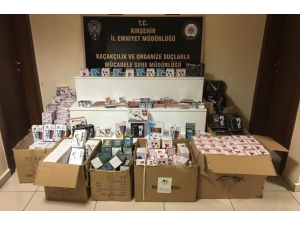 Kırşehir’de Kaçak İlaç Ve Teknolojik Ürünler Ele Geçirildi