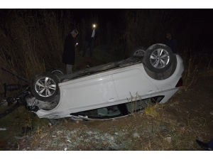 Elazığ’da Trafik Kazası, Eski Başkan Yaralandı