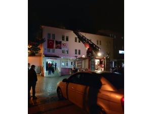 Alaçam Devlet Hastanesinde Yangın Paniği