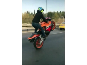 Haliç Köprüsü’nde Tek Teker Terörü Kamerada