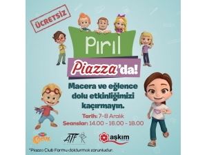 Şanlıurfa Piazza’da Çizgi Film Kahramanları Minikleri Bekliyor