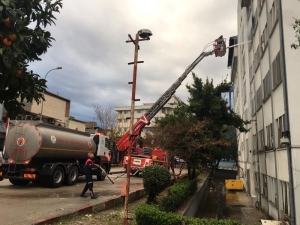 Ceyhan Belediyesinde Yangın