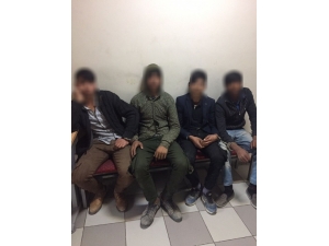 Hırsızlara Suçüstü: 4 Gözaltı