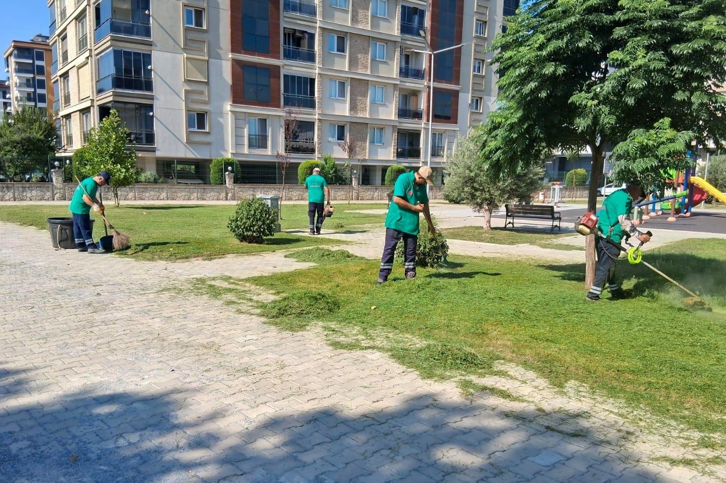 efeler-de-parklar-ve-yesil-alanlar-bakimdan-geciriliyor