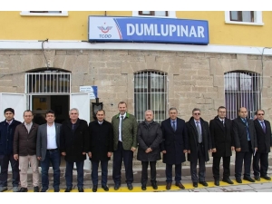 Tcdd Trafik Daire Başkanı Abdullah Özcanlı Dumlupınar’ı Ziyaret Etti