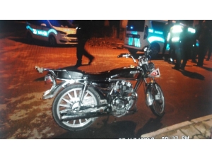 İslahiye’de Motosiklet Kaldırıma Çarptı: 1 Yaralı
