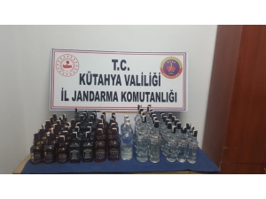 Simav’da Kaçak İçki Operasyonu