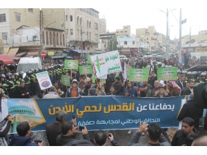 Ürdün’de İsrail Karşıtı Protesto