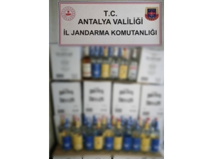 85 Bin Tl Değerinde Kaçak İçki Ele Geçirildi